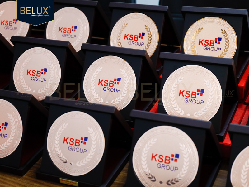 Lô hộp gỗ mặt đĩa KSB Group D14 bằng đồng thiết kế theo yêu cầu&nbsp;